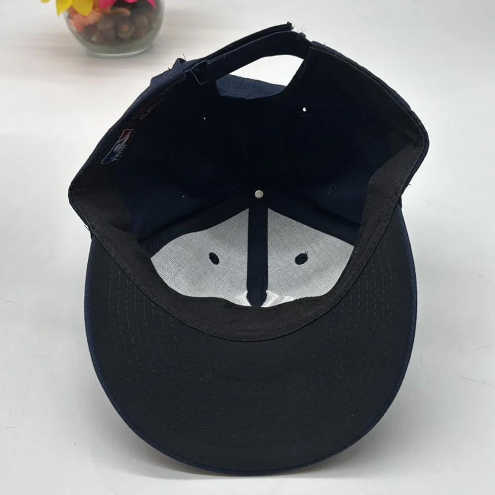 Blue and White NY Yankees Baseball Cap HT7718F